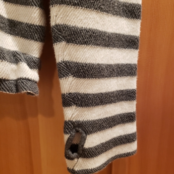 Margaret O'Leary Striped Hooded Sweater Women's Size S - Picture 3 of 5
